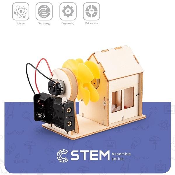 Wooden Assembly Kit Tank, STEM Educational