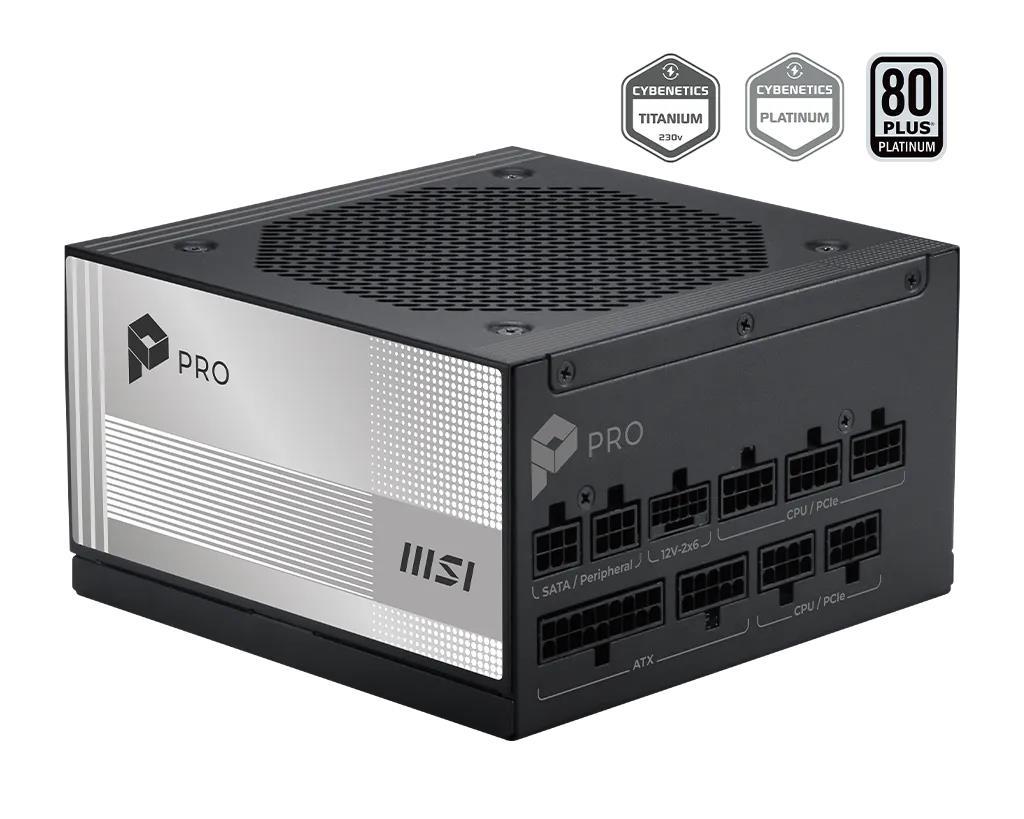 Power Supply|MSI|PRO A1000PL PCIE5|ATX|PC|100 - 240