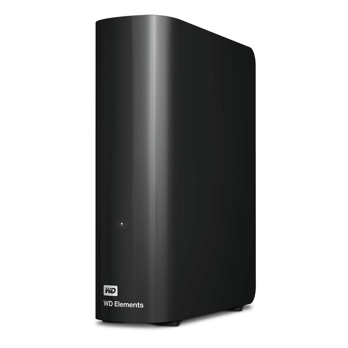 External HDD|WESTERN DIGITAL|Elements Desktop|WDBWLG0160HBK-EESN|16TB|USB 3.0|Drives