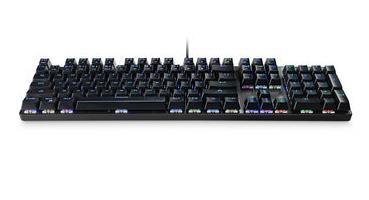 KEYBOARD GS101 BLACK/SILVER/MRGS101-UK MEDIARANGE