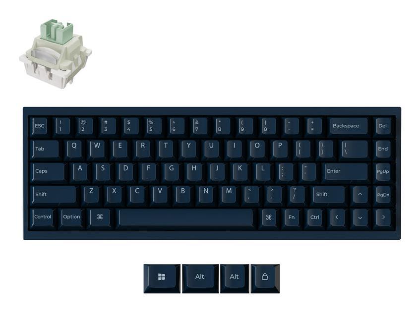 KEYBOARD USB-C Q16 HE 8K/NAVY BLUE
