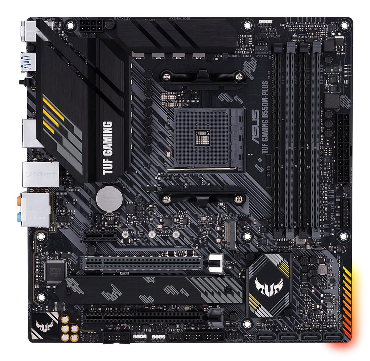 Mainboard|ASUS|AMD B550|SAM4|MicroATX|1xPCI-Express 3.0 1x|1xPCI-Express 3