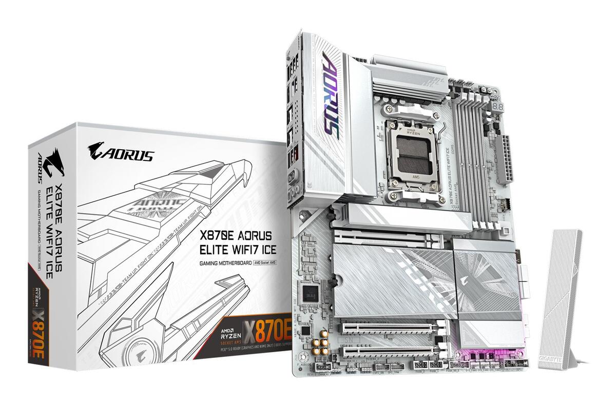 Mainboard|GIGABYTE|AMD X870E|Socket AM5|ATX|RAM DDR5-SDRAM|4xSlots|Wi-Fi Yes|Bluetooth Yes|4xNumber