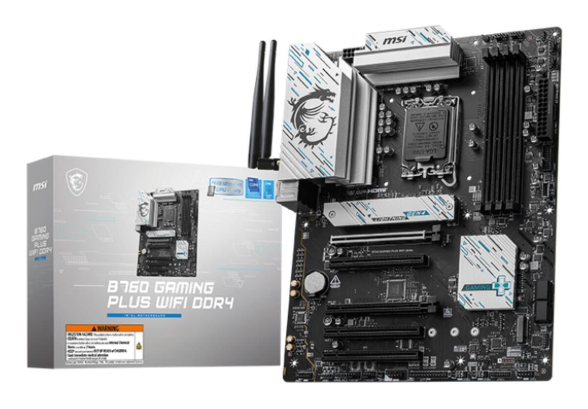 Mainboard|MSI|Intel B760 Express|LGA1700|ATX|Memory DDR4|Memory slots 4|5xPCI-Express