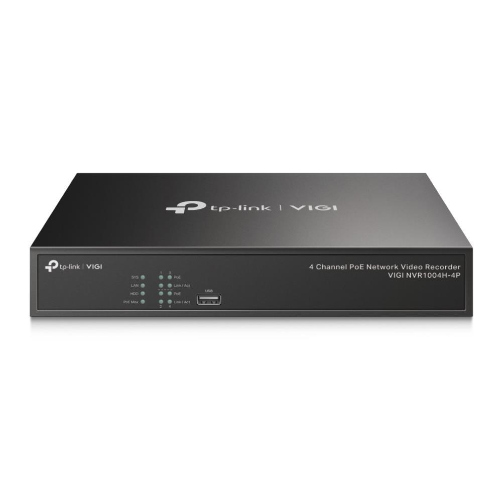 NET VIDEO RECORDER 4CH POE+/VIGI NVR1004H-4P