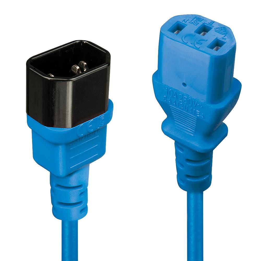 CABLE POWER IEC EXTENSION 2M/BLUE 30472