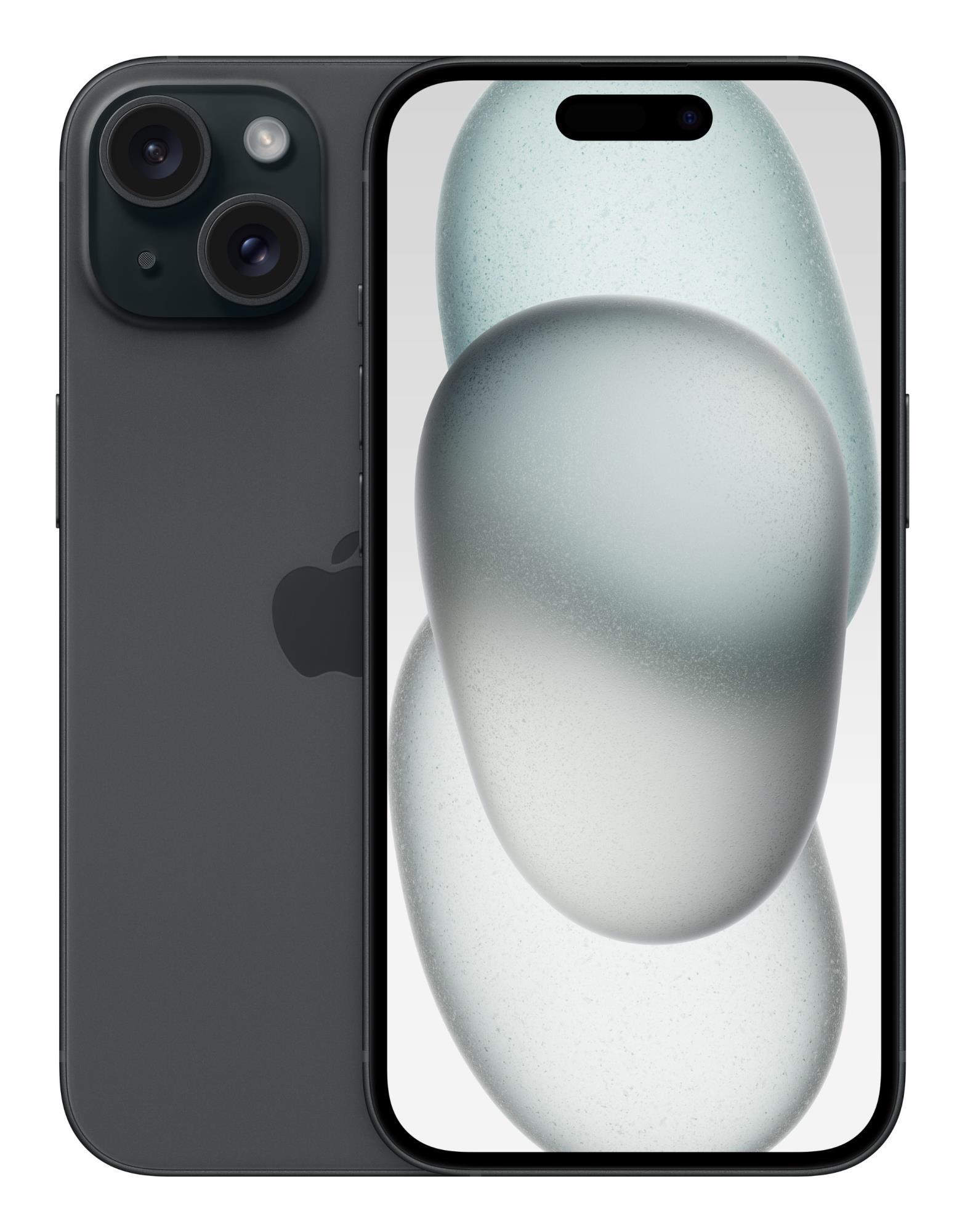 MOBILE PHONE IPHONE 15/128GB BLACK MTP03ZD/A