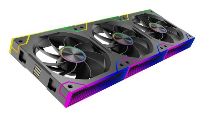 CASE FAN 120MM XPF360R.ARGB/12V XF073