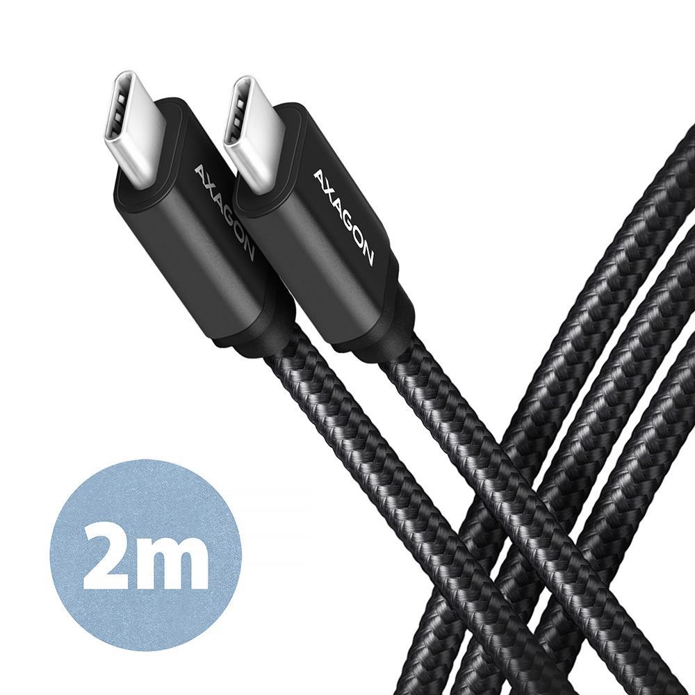 CABLE USB-C TO USB-C 2M 60W/BLACK