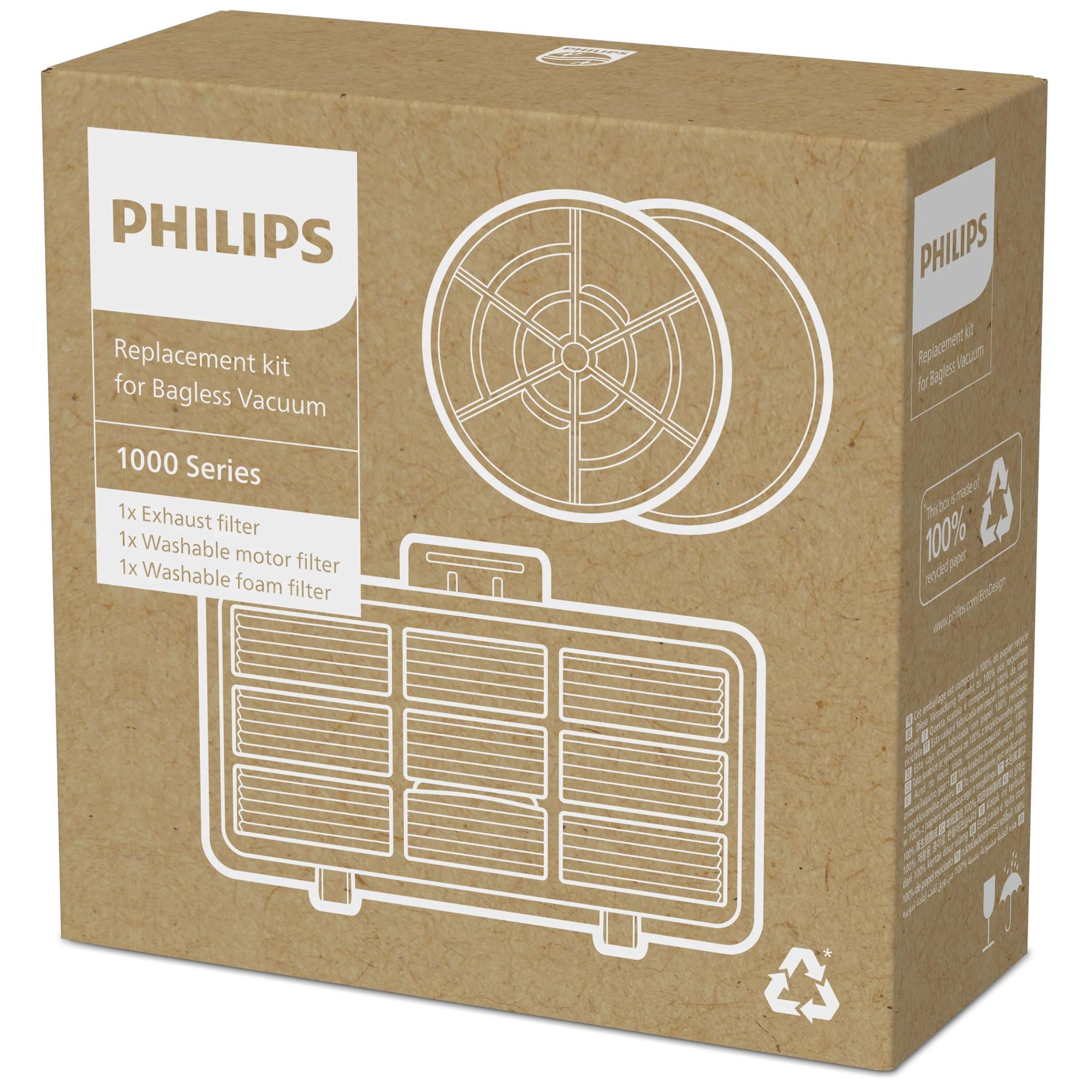Vacuum Cleaner Accessory|PHILIPS|Filter|For 1000 Series Bagless