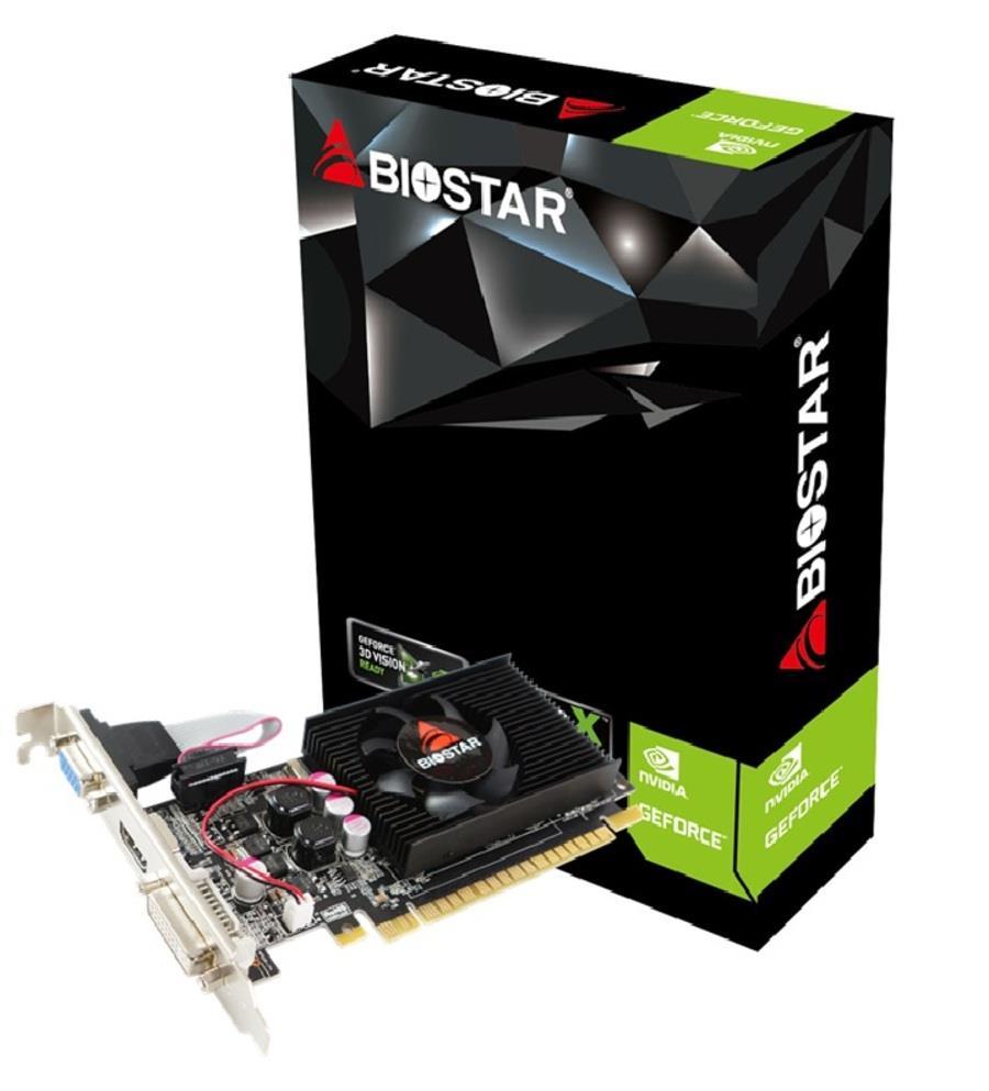 Graphics Card|BIOSTAR|NVIDIA|GeForce GT 610|700 MHz|2 GB|GDDR3|64