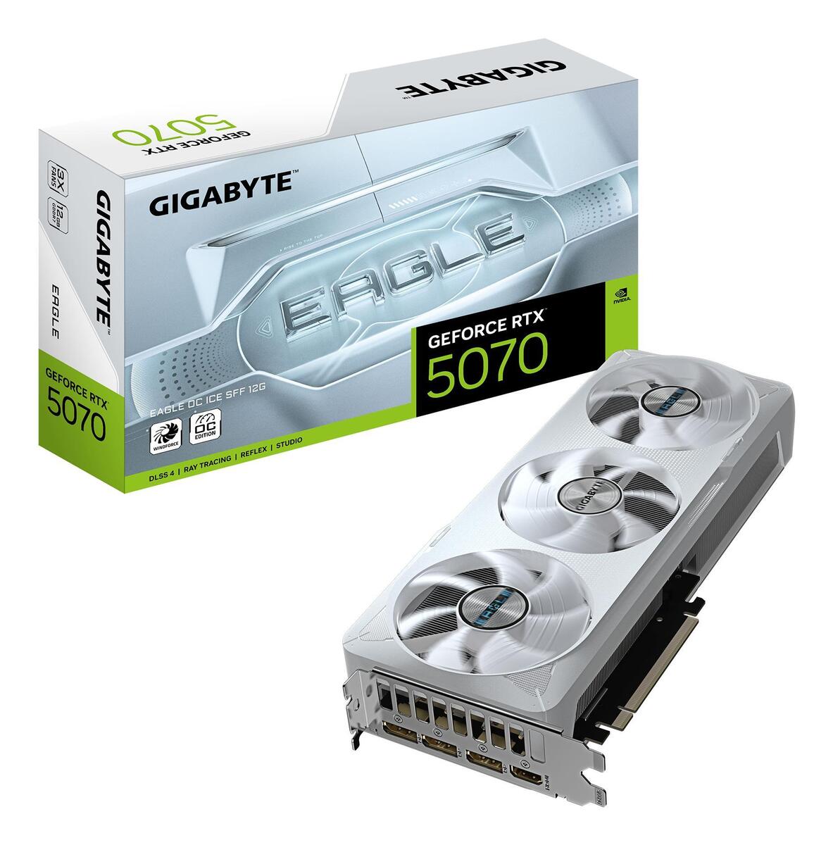 Graphics Card|GIGABYTE|NVIDIA GeForce RTX 5070|12 GB|GDDR7|192