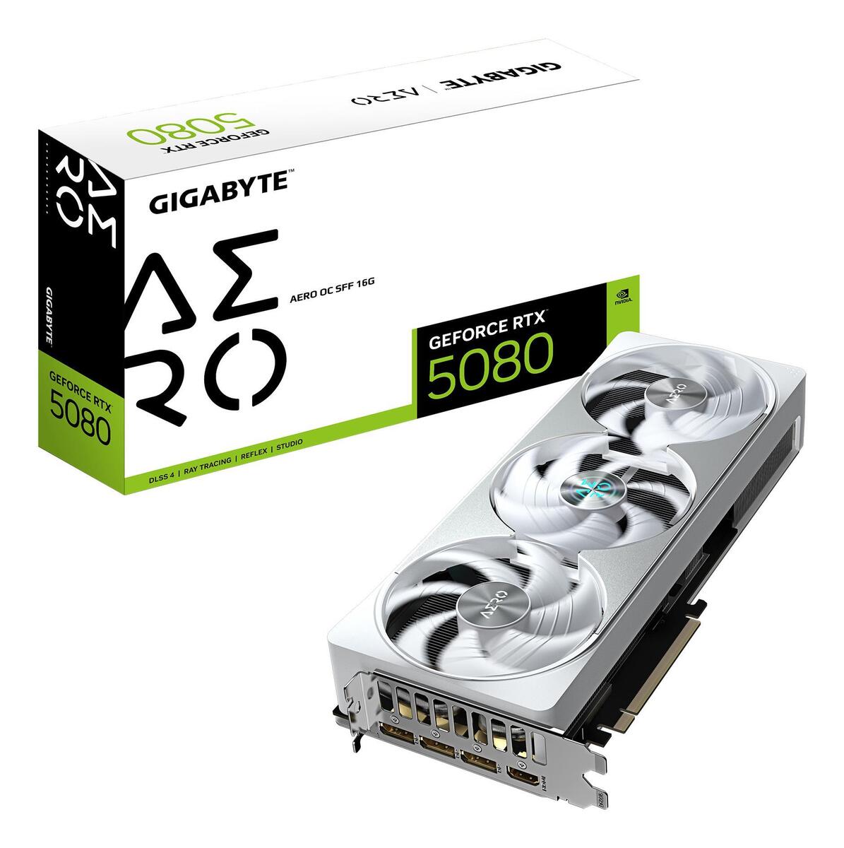 Graphics Card|GIGABYTE|NVIDIA GeForce RTX 5080|16 GB|GDDR7|256