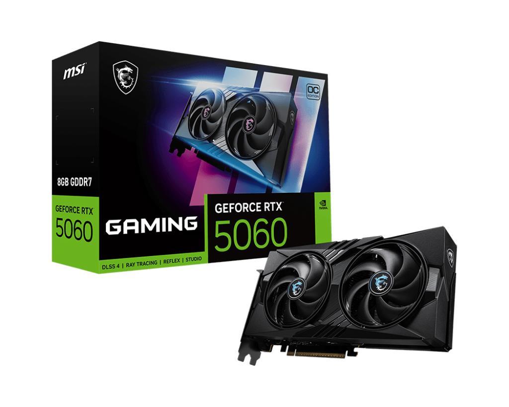 Graphics Card|MSI|NVIDIA|GeForce RTX 5060|8 GB|GDDR7|128 bit|PCI