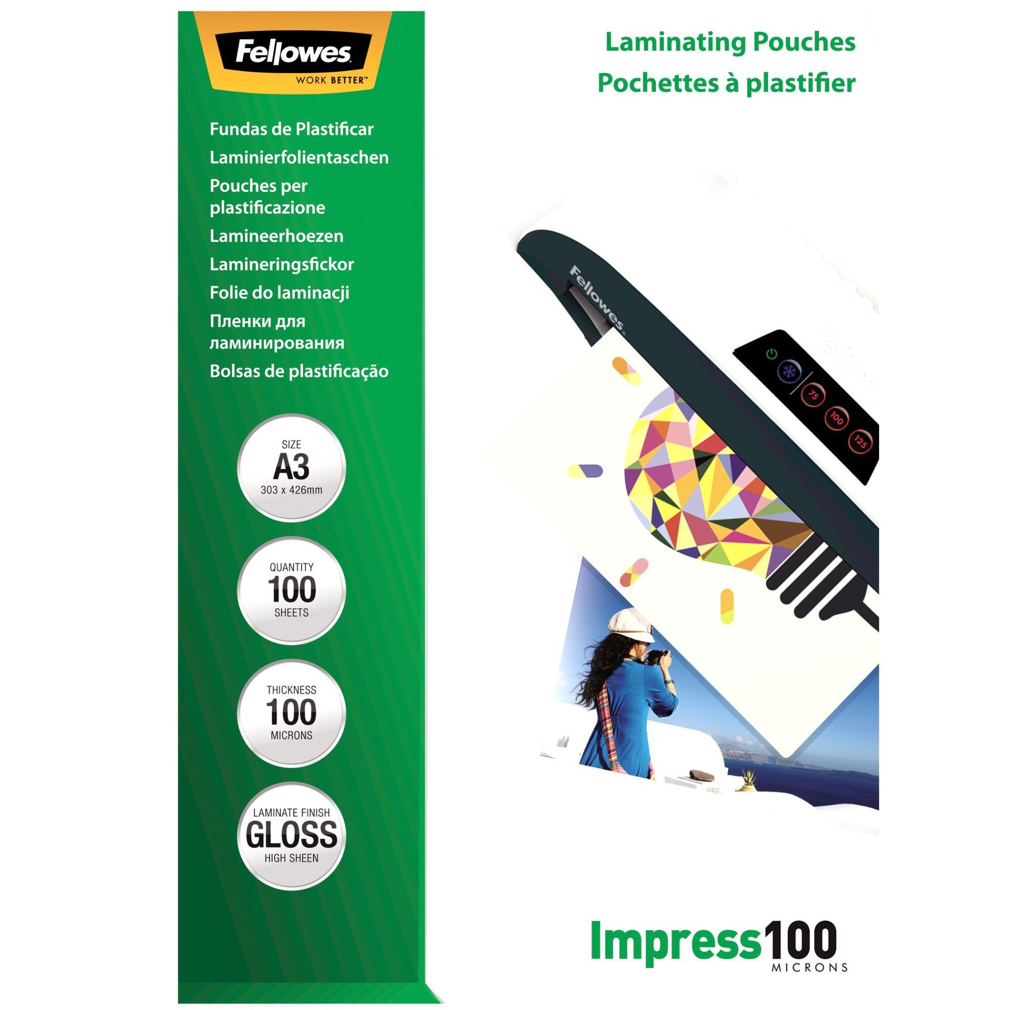 LAMINATOR POUCH GLOSSY/A3 100 100PCS 5351205