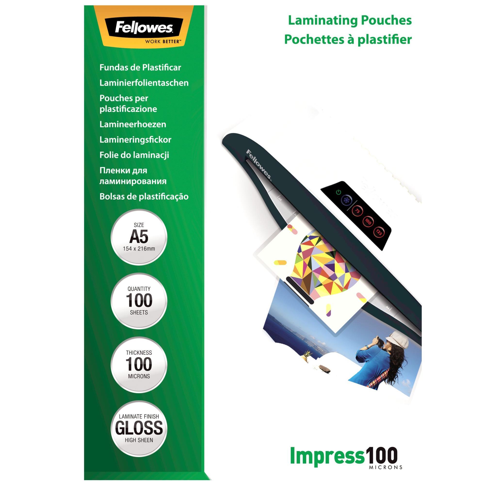LAMINATOR POUCH GLOSSY/A5 100 100PCS 5351002