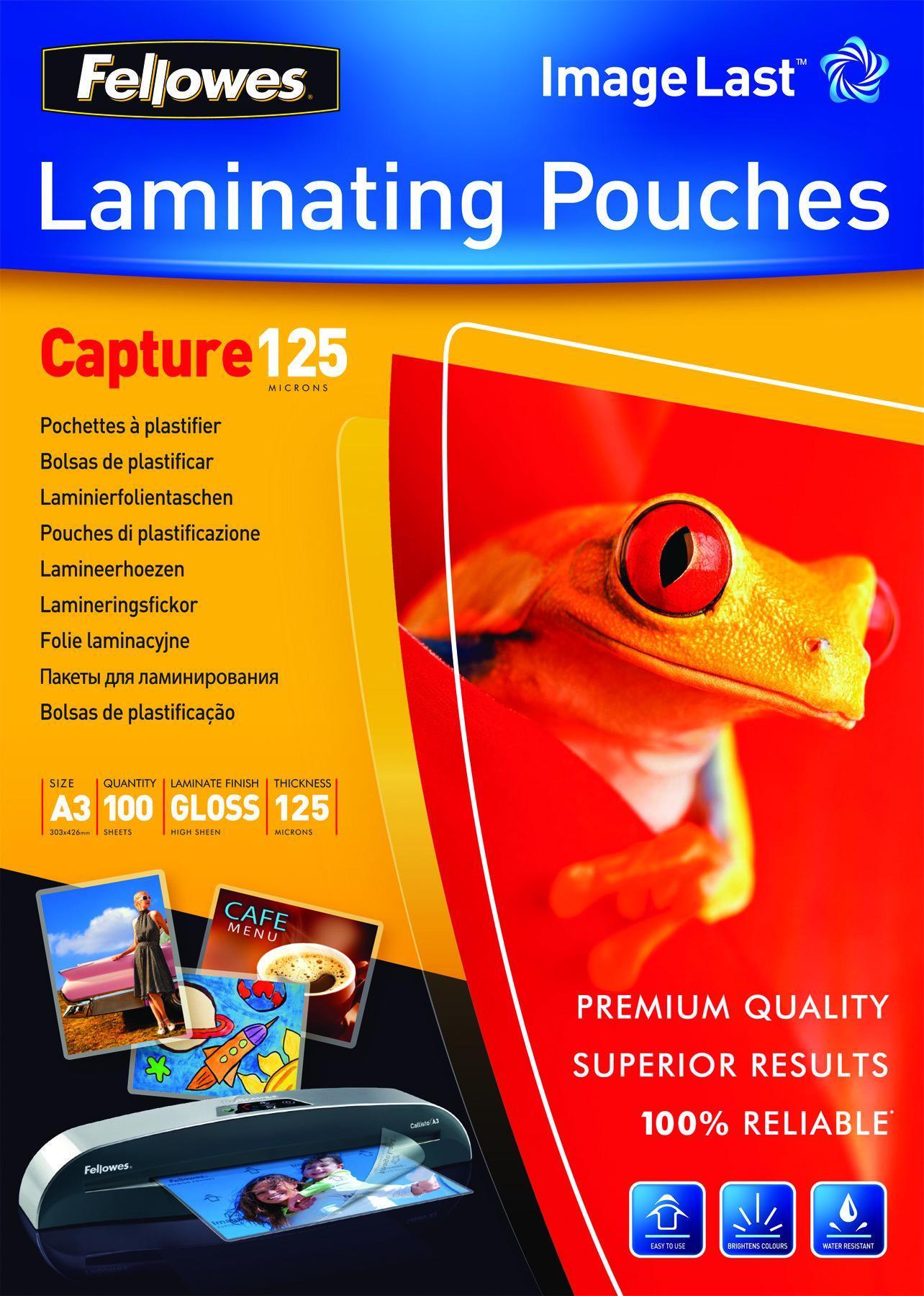 LAMINATOR POUCH IMAGELAST/A3 125 100PCS 5307506