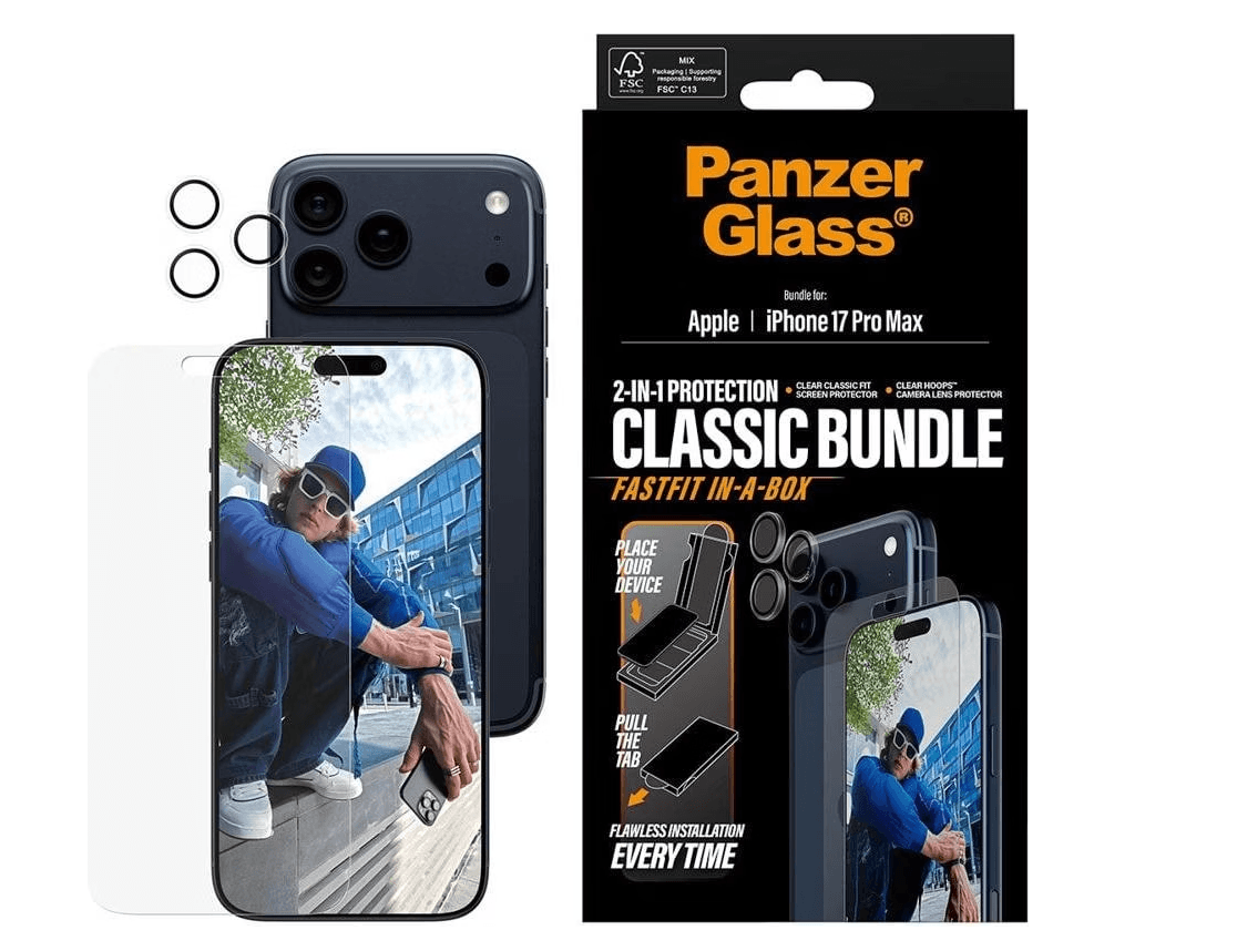 PanzerGlass 2-in-1 Classic Bundle | Screen