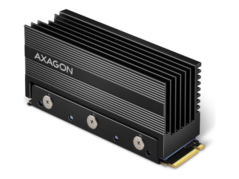AXAGON Passive aluminum heatsink for single-sided