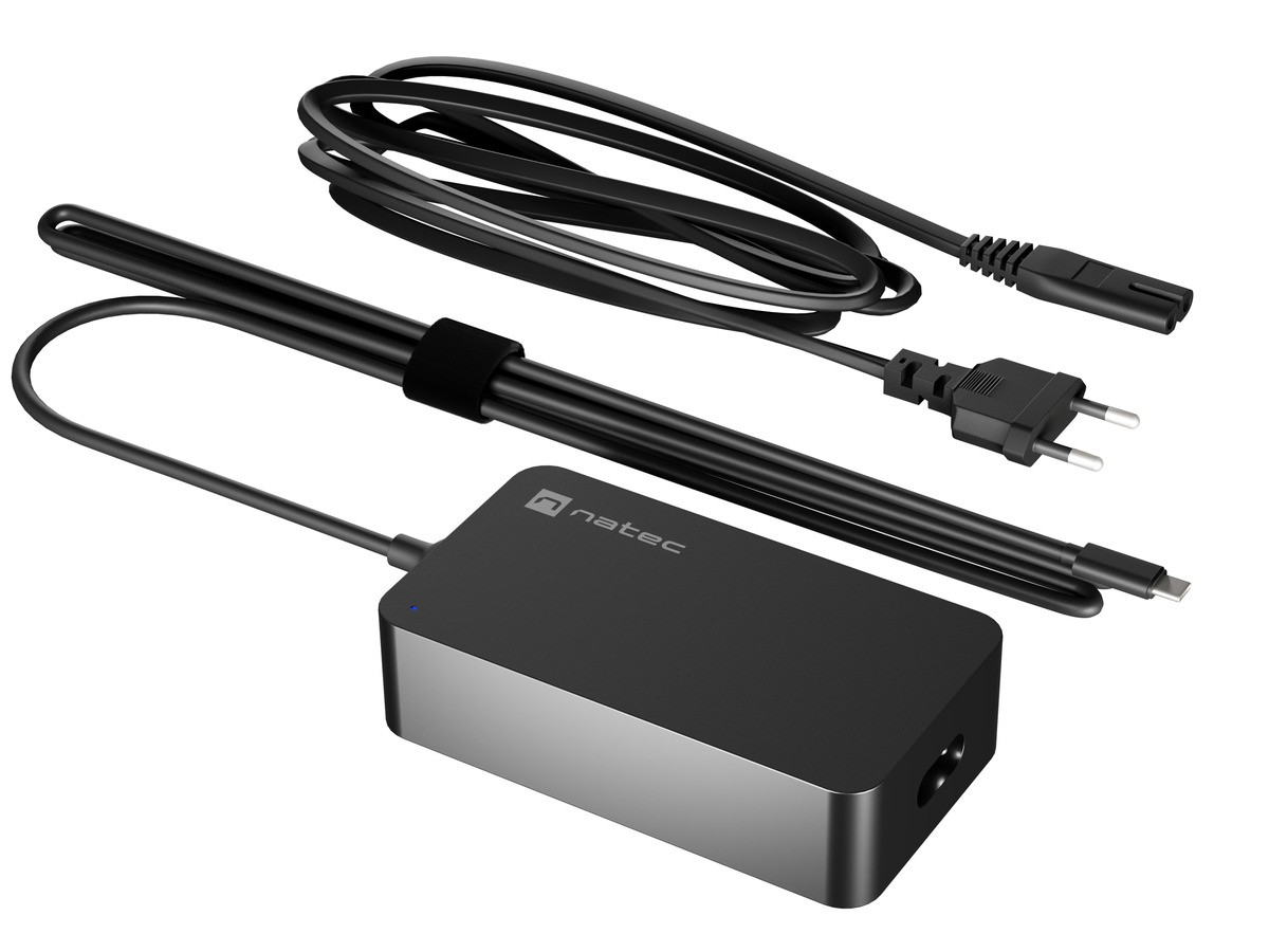 Natec Laptop Charger Gan USB-C 65W