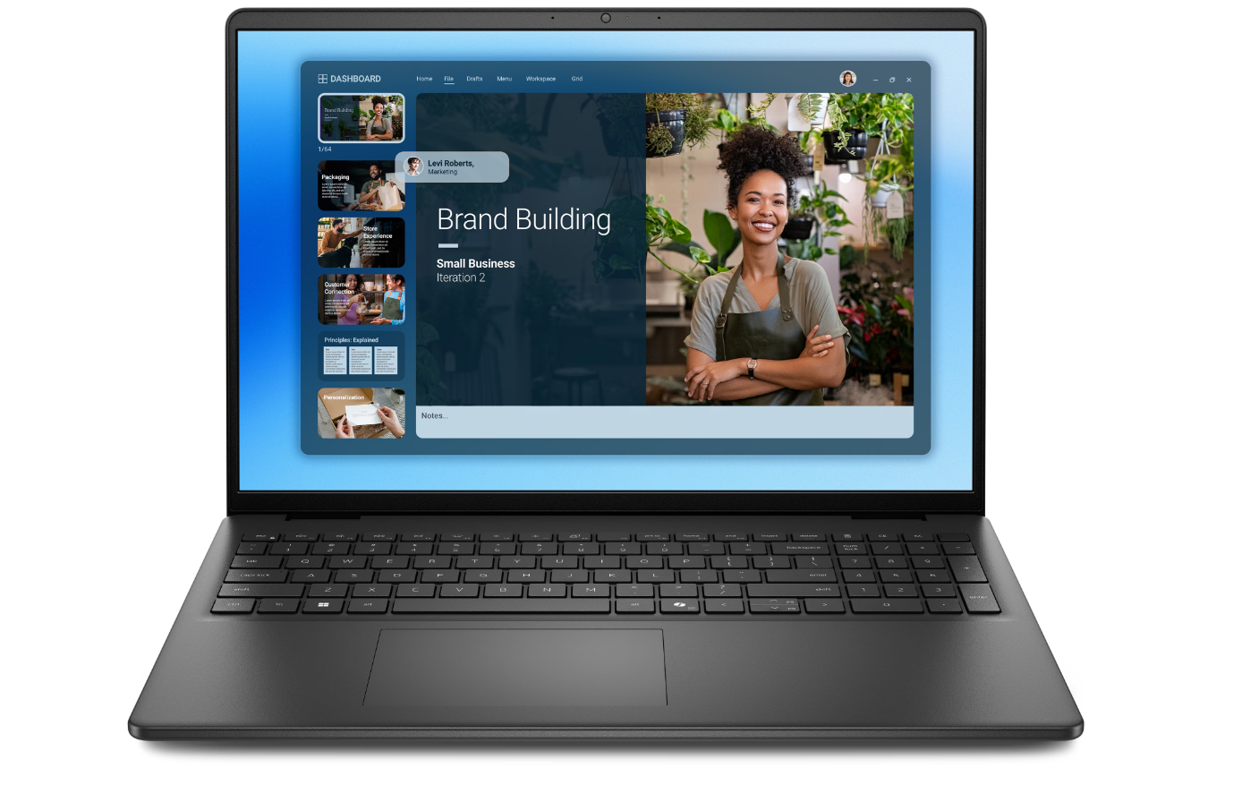 Dell 16 DC16250 | Carbon Black