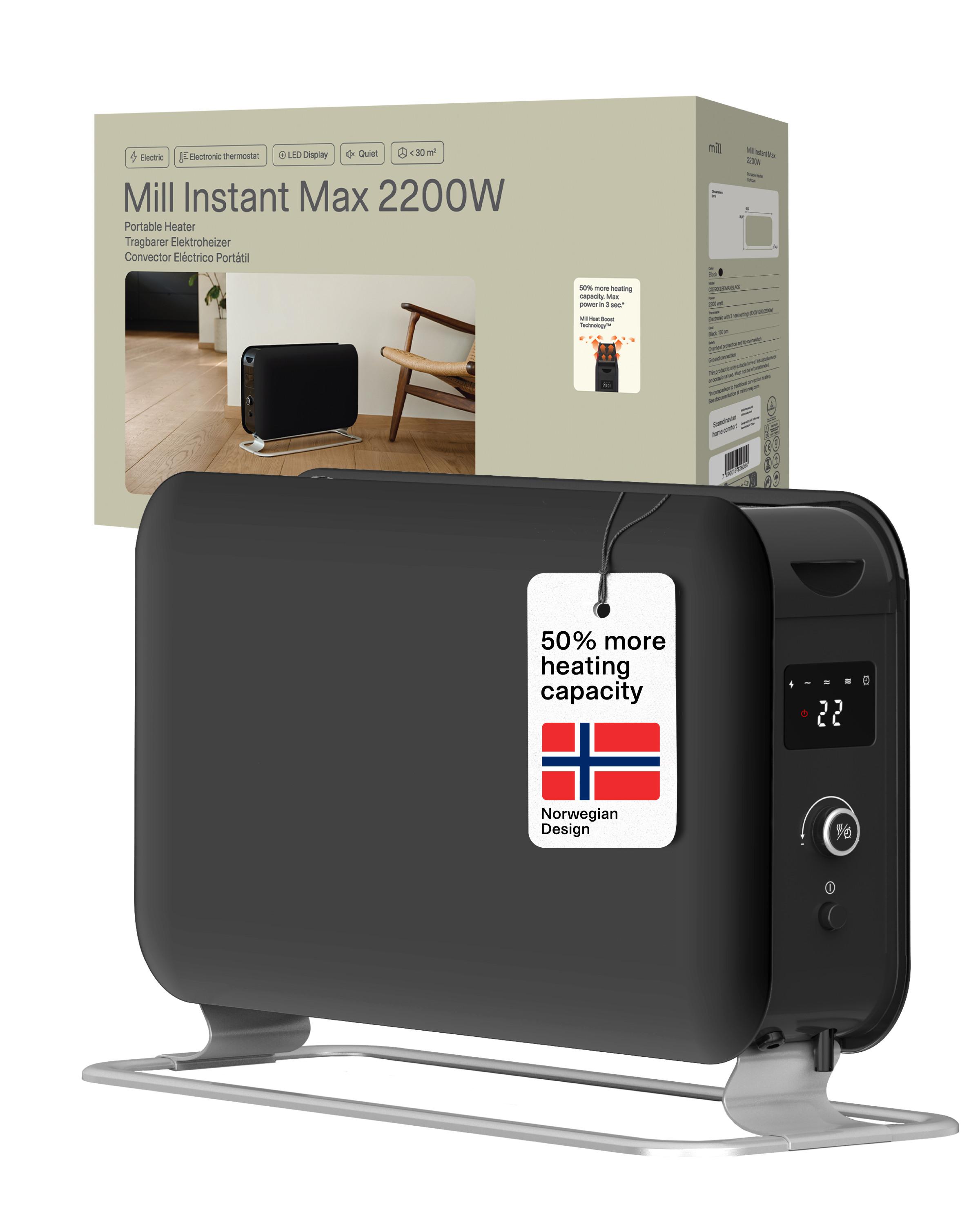 Mill Instant Max Led Portable Heater
