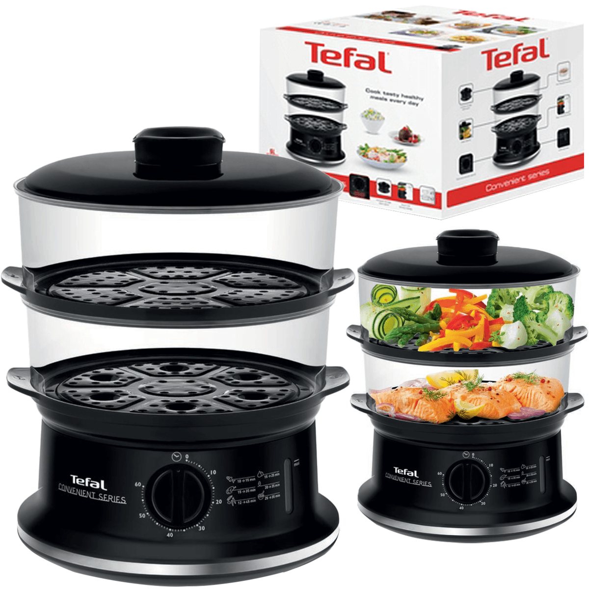 TEFAL | VC140135 Food Steamer |