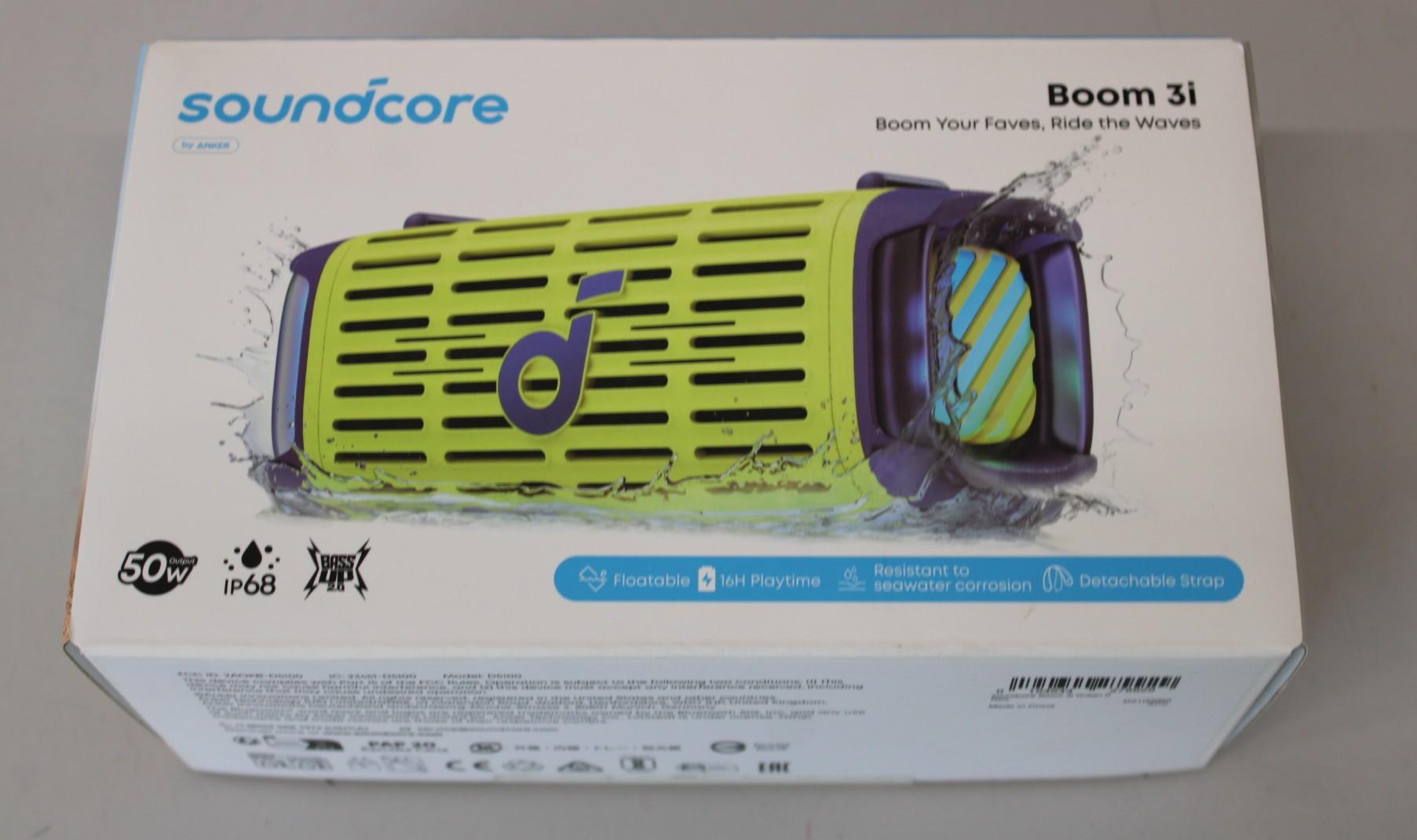 SALE OUT. Anker Soundcore Boom 3i