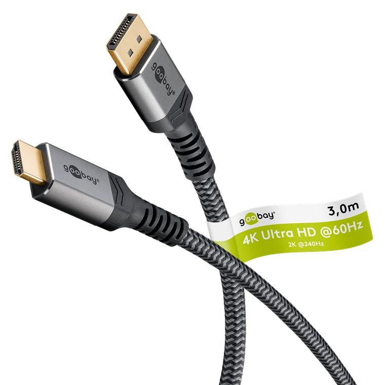 Goobay DisplayPort to HDMI Cable |