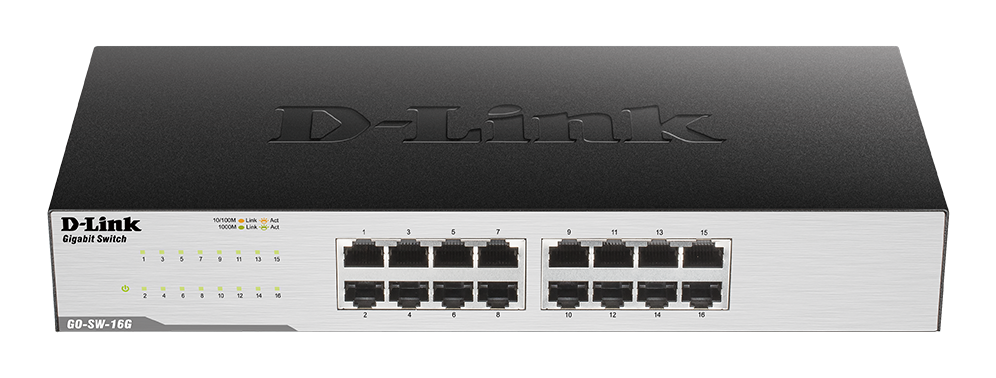 D-Link | 16-Port Gigabit Easy Desktop