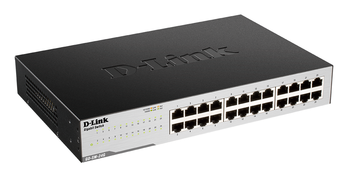 D-Link | 24-Port Gigabit Easy Desktop