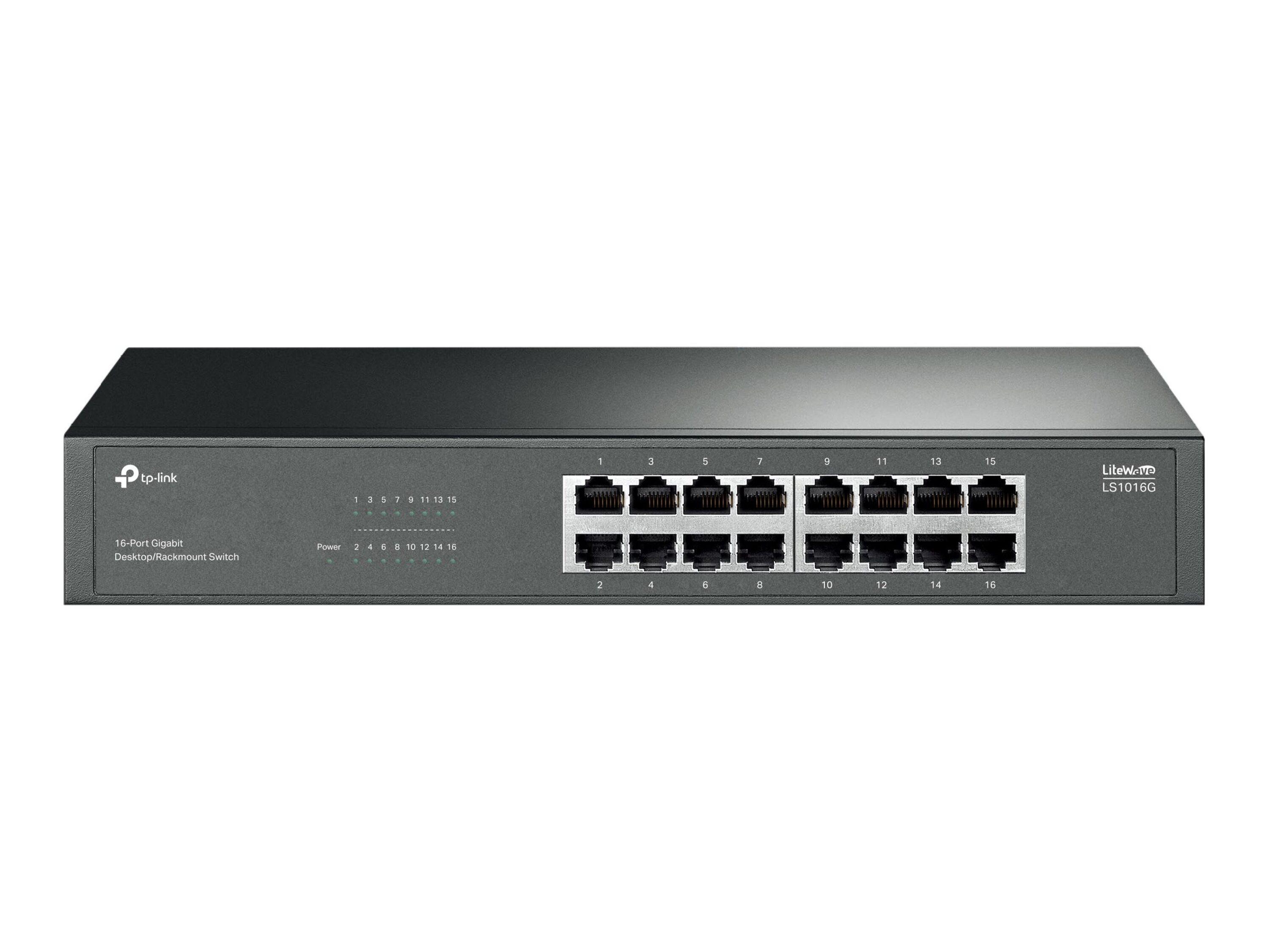 TP-LINK 16-Port Gigabit Switch | LS1016G