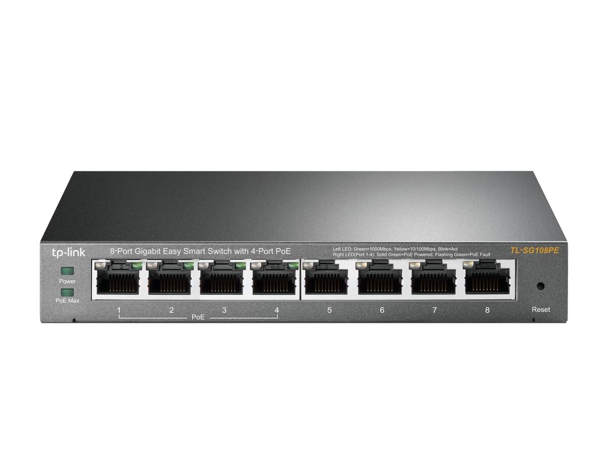 TP-LINK | Smart Switch | TL-SG108PE