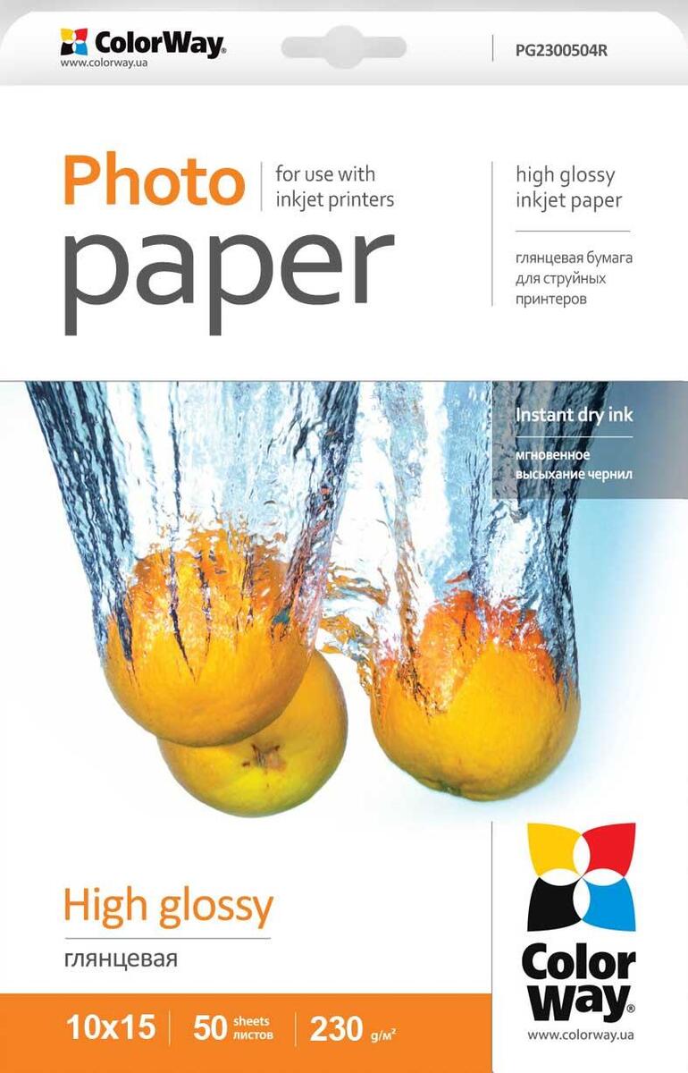 ColorWay High Glossy Photo Paper |