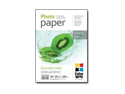 ColorWay Matte Dual-Side Photo Paper |