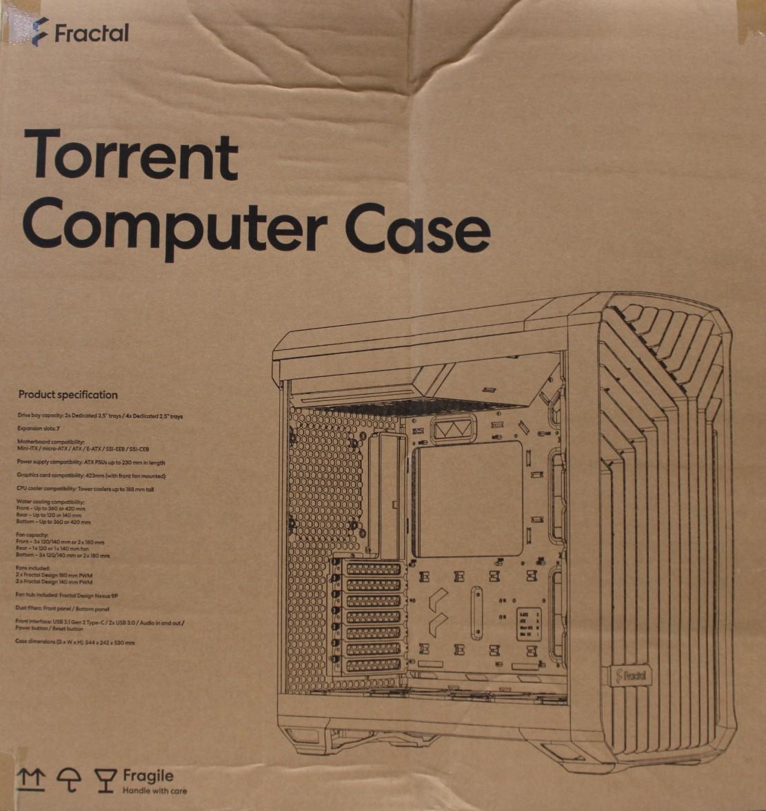 SALE OUT. Fractal Design Torrent Black