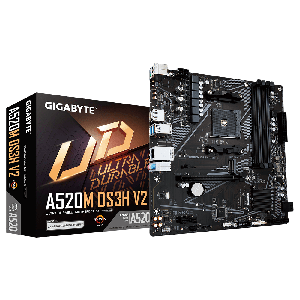 Gigabyte | A520M DS3H V2 |