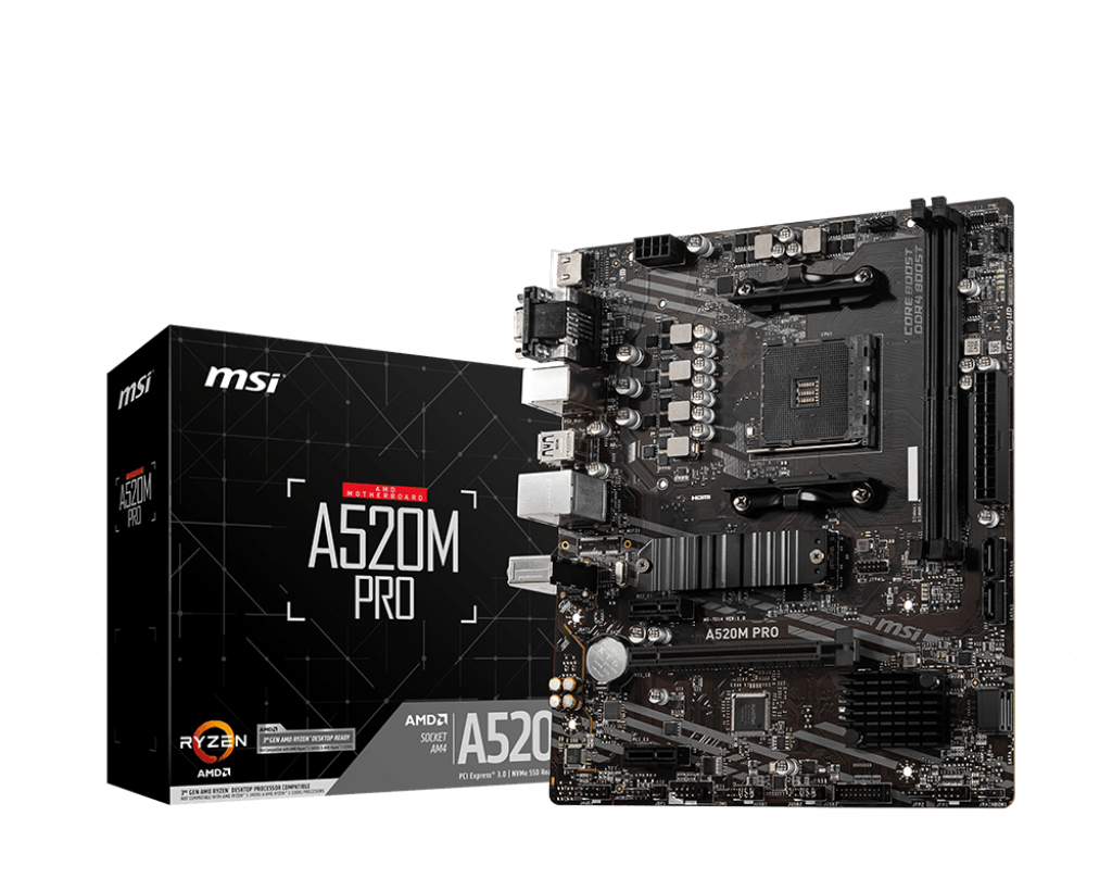 MSI | A520M PRO | Processor