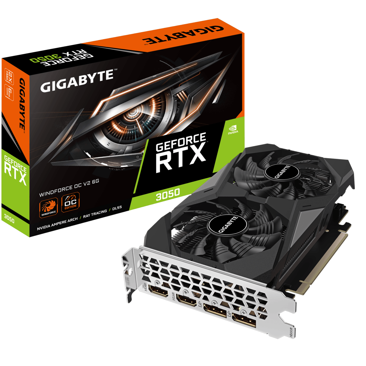 Gigabyte GeForce RTX 3050 WINDFORCE OC