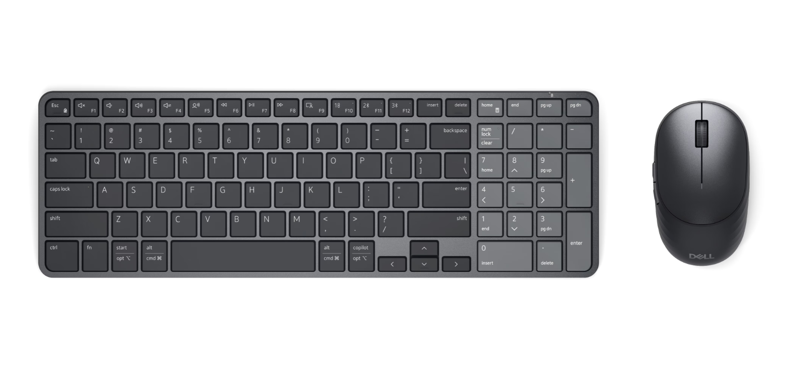 Dell Pro 7 Rechargeable Compact Keyboard