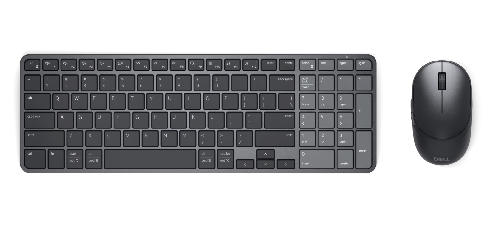 Dell Pro 7 Rechargeable Compact Keyboard