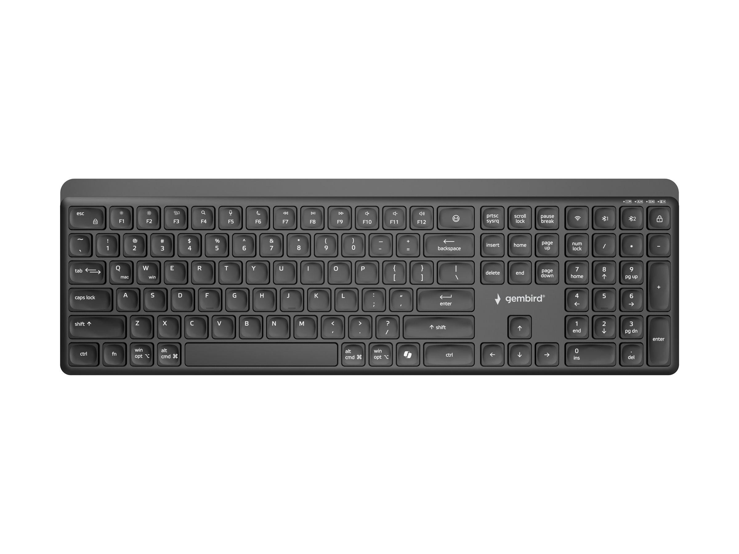 Gembird KB-WPS-03 | Keyboard | Wireless