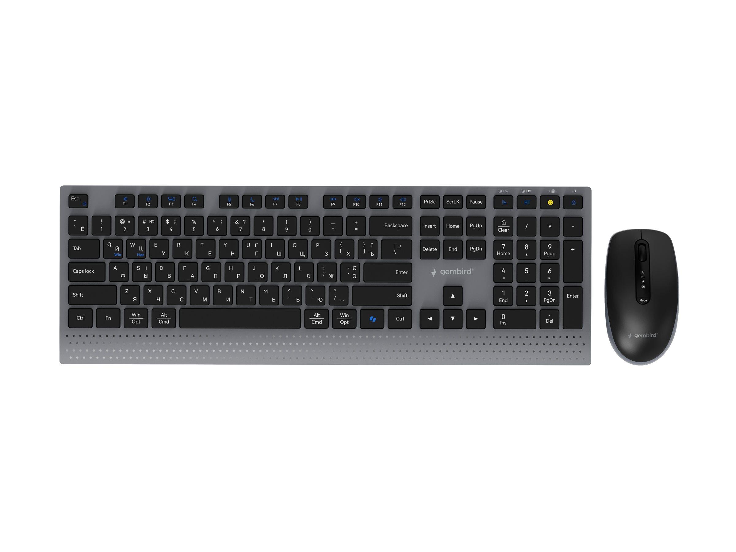 Gembird KBS-WPS-02-CYRL | Keyboard and Mouse