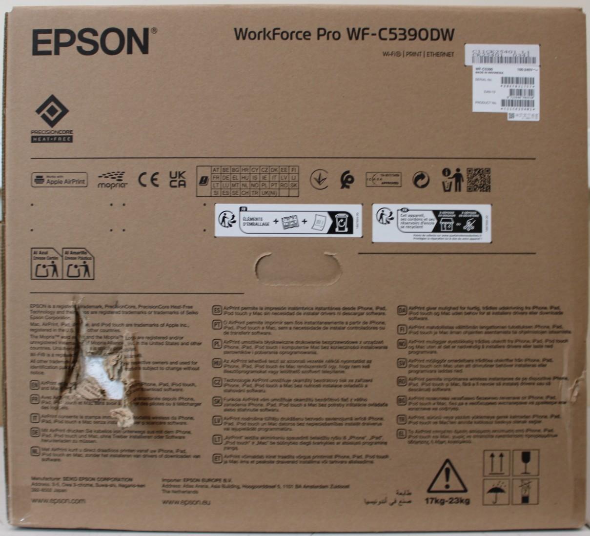SALE OUT. Epson WorkForce Pro WF-C5390DW