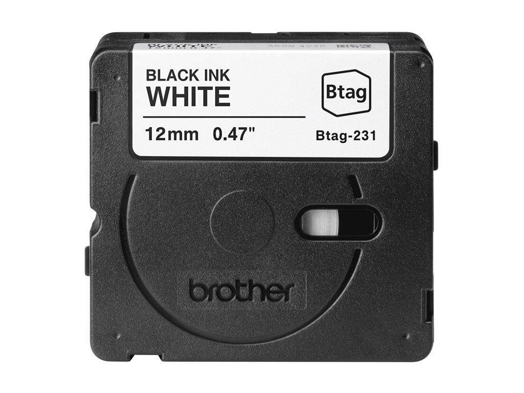Brother BTAG-231 | Black on White