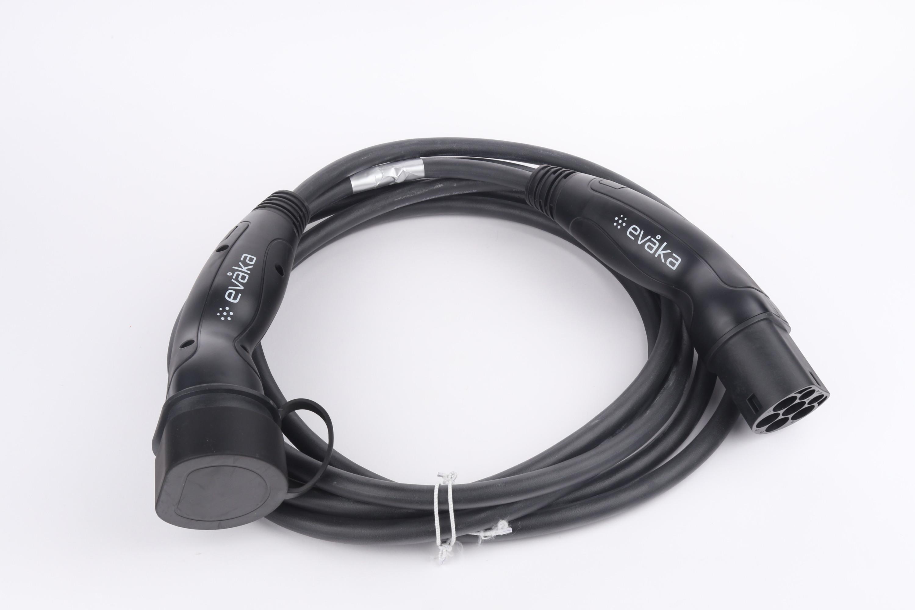 Evaka EV Charging Cable Type 2-Type