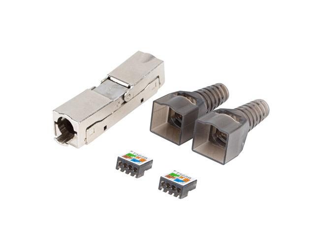 Lanberg | 2X RJ45 CAT6A FTP