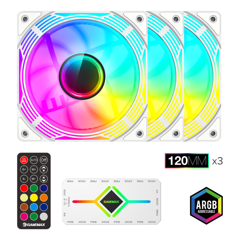 Gamemax Case Fan | KF300 WH
