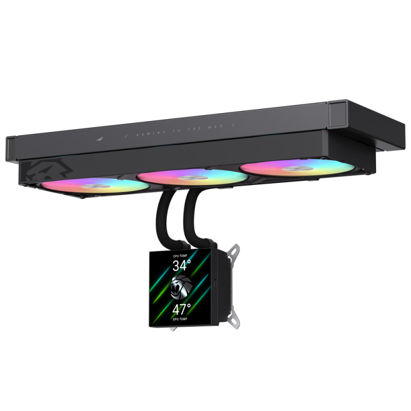 Gamemax CPU Liquid Cooler | GLACIER