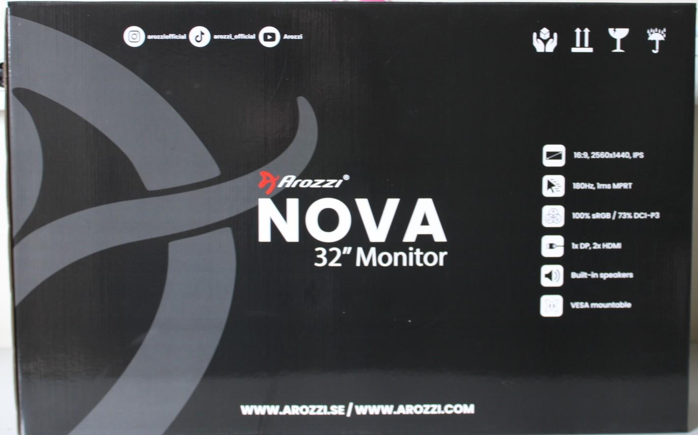SALE OUT. Arozzi Nova 32" IPS